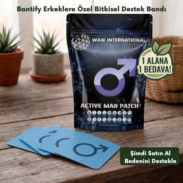 Erkeklere Özel Bitkisel Destek Paketi - Testosteron Arttırıcı Bant