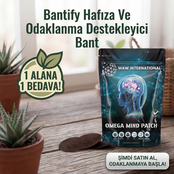 Bantify Hafıza Ve Odak Bantları  – Zihinsel Odaklanma ve Hafıza Destekleyici Transdermal Bant