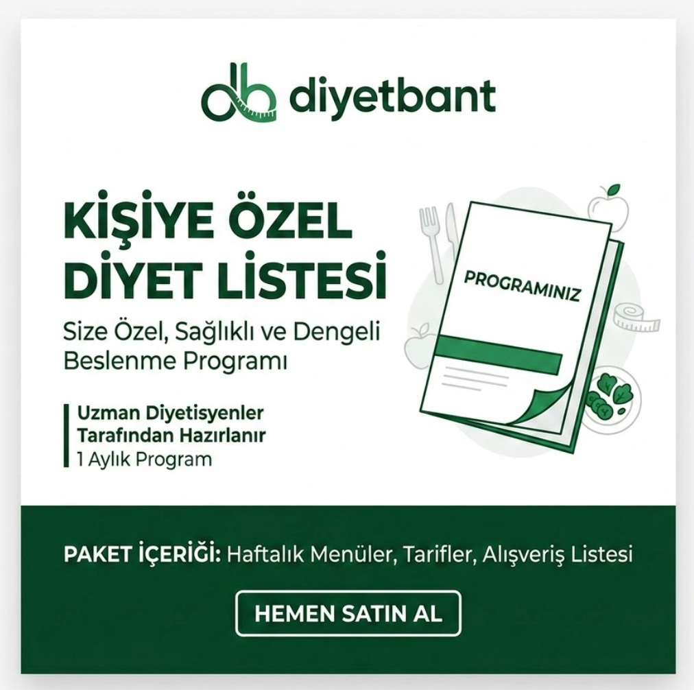 Kişiye Özel Diyet Listesi