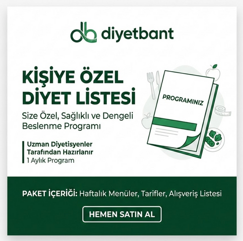 Kişiye Özel Diyet Listesi